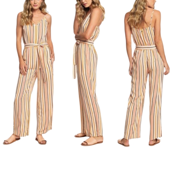 Roxy Pants - Roxy Cha Cha Striped Jumper